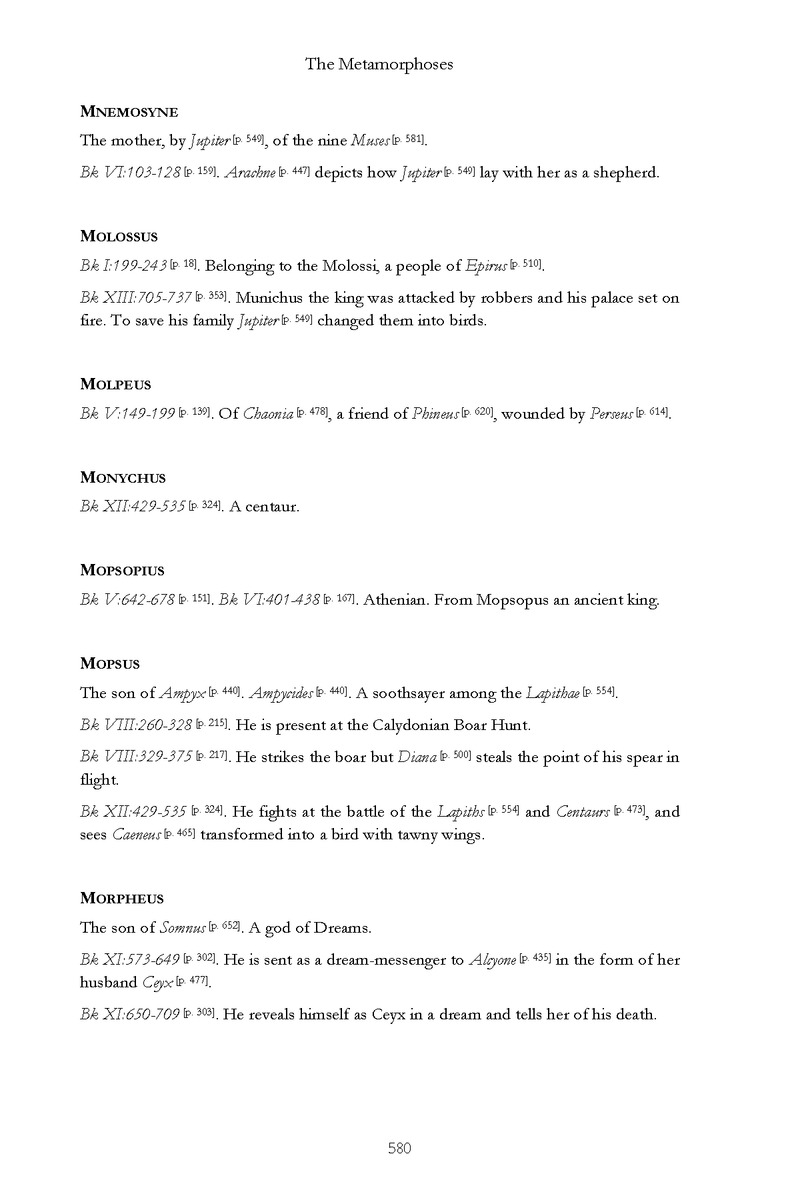 Ovid: The Metamorphoses - Page 580